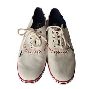 Women's Keds Baseball Vintage Style Low Top Baseball Sneakers Size 11